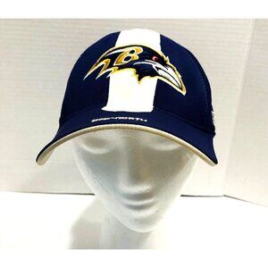 Baltimore Ravens Baseball Hat Cap Men's 1 Size Embroidered AFC NFL 4‎ Panel Dad